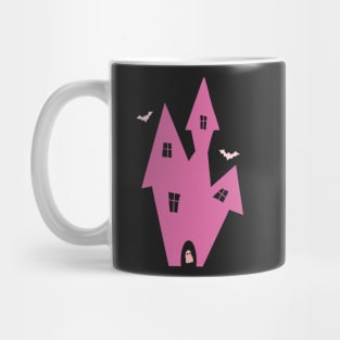 pink haunted house Mug